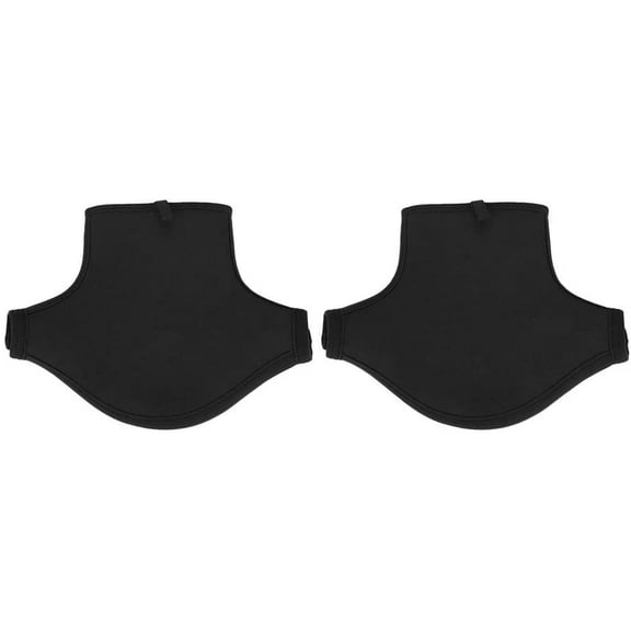 Jtbuh XLY Paddle Mitts, Neoprene Kayak Pogies Gloves Paddling Gloves for Sea Kayak Canoe Touring Paddle Kayaking Water Rafting Black, Large