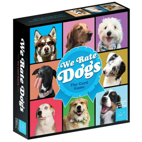 We Rate Dogs! The Card Game – For 3-6 Players, Ages 8 - Fast-Paced Card Game Where Good Dogs Compete to be the Very Best – Based on Wildly Popular @WeRateDogs Twitter Account (Game)