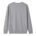 thumbnail image 3 of Abcomgle Boys Sweatshirts 6-7 Solid Long Sleeve Crewneck Kids Pullover Casual Basic Pullover Sweater, 3 of 4