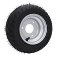 thumbnail image 1 of 13x5.00-6 Tires, Anti Slip Enhanced Control Rubber Shockproof Puncture Proof Universal Fit Go Kart Tires with Rim for Mower, 1 of 7