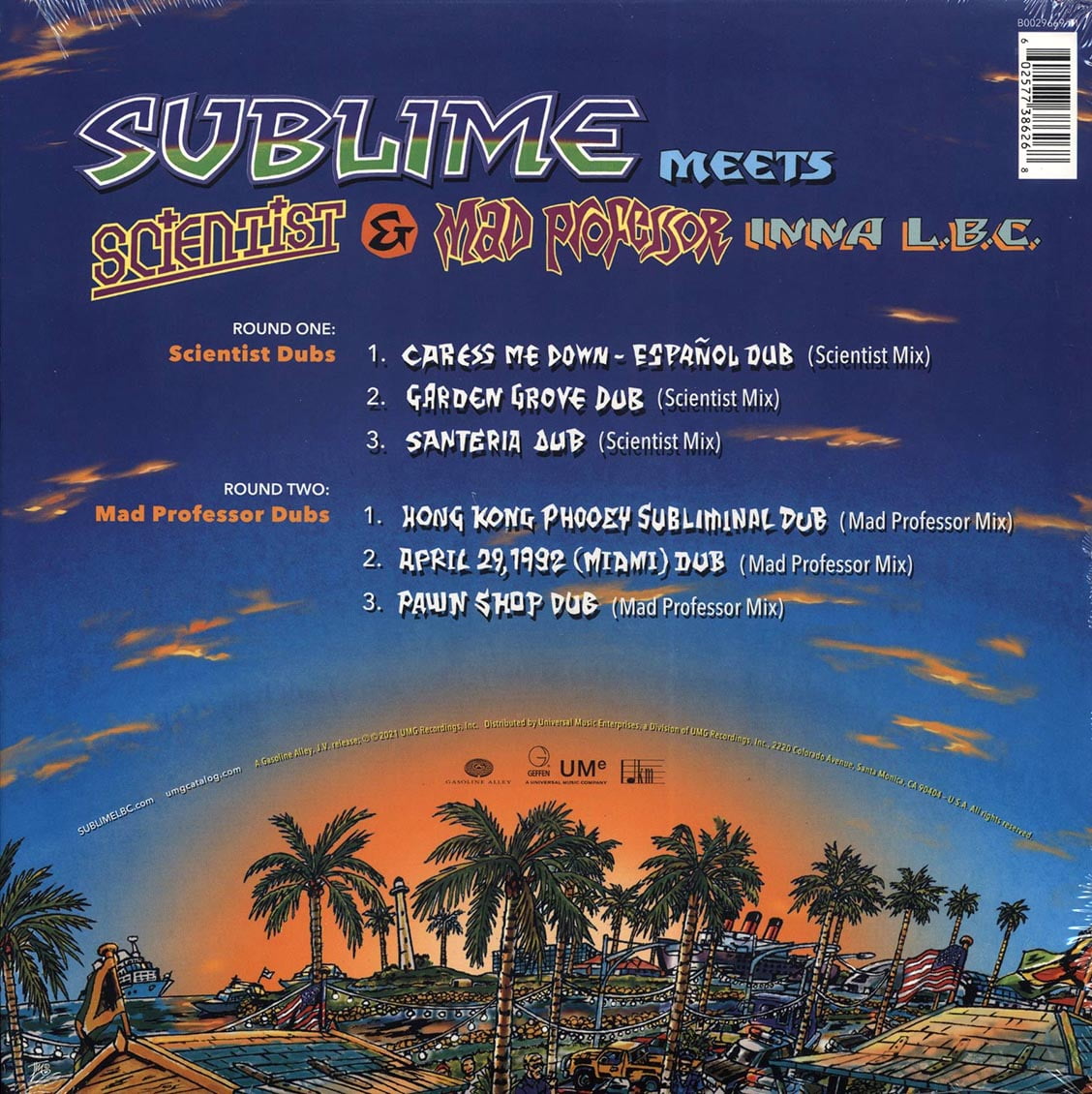 洋楽 SUBLIME MEETS SCIENTIST & MAD PROFESSOR Sublime - Sublime Meets Scientist & Mad Professor Inna