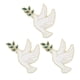thumbnail image 1 of GOOHOCHY 3 broches con símbolo de paloma de la paz: broche de paloma de la paz, para collar, ropa, joyería, para vestir, camisa, sombrero, mochila, ropa, adornos decorativos., 1 of 7