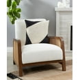 thumbnail image 3 of Saro Lifestyle Geometric Velvet Design Throw Pillow Cover, 3 of 3