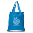 thumbnail image 1 of LA Pop Art Small Word Art Tote Bag - Neighborhoods in NYC, 1 of 2