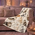 thumbnail image 6 of Playful Maine Coon Cat Grid, Playful Pet Portrait Pattern, Warm Flannel Blanket for Living Room and Reading Nook, Cat Lovers Halloween Gift, Pet Lover Home Decor, 6 of 9