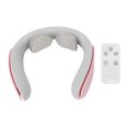 thumbnail image 1 of Electric Neck Massager Cordless USB Rechargeable Hot Compress Vibration Neck Relax Massage Machine Pink, 1 of 5