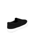 thumbnail image 3 of Nature Breeze Slip on Women's Canvas Sneakers in Black, 3 of 3