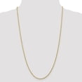 thumbnail image 2 of 14K Gold 2.25mm Diamond Cut Rope Chain 24", 2 of 5