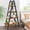 Brown, variant on LinkRomat 4-Tier Ladder Bookshelf, Standing Bedroom Ladder Shelf, Open Display Shelves, Plant Stand Shelf Indoor, MDF Bookshelves for Living Room, Office, Small Spaces