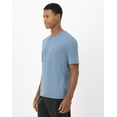 thumbnail image 2 of Hanes Moves Men's Short Sleeve Performance Tee Blue Dive XL, 2 of 10