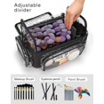 thumbnail image 4 of Funda para brochas de maquillaje NAONAYA con 4 minibolsas profesionales, 4 of 8