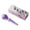 Purple, variant on 2 In 1 Massage Roller With Detachable Handle Portable Muscle Relaxation Massager For Post Workout Recovery(Grey-5Cm)