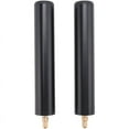 thumbnail image 1 of 2PCS Cue Stick Extender 6inch Billiards Pool Cue Extension for Billiard Cues Black WM29, 1 of 6