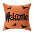 thumbnail image 1 of Halloween Decorations 2024 Wall Decor Indoor Outdoor Party Halloween Embroidered Pillowcases For Home Living Room Sofa Festive Atmosphere Decoration Halloween Series Cushion Covers(Buy 2 save 10%), 1 of 6