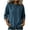#0144-Green, variant on Womens Shirts Mandarin Collar 3/4 Sleeve Button Front Side Pocket Plain Casual Blouses Relaxed Fit Everyday Wear Lightweight Womens Tops