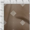 thumbnail image 2 of oneOone Velvet Brown Fabric Moire Craft Projects Decor Fabric Printed By The Yard 58 Inch Wide, 2 of 4