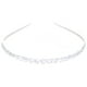 thumbnail image 1 of Corona de novia con diamantes de imitación, elegante tocado de boda, hermosa tiara de novia, tocado floral para mujer (R0651), 1 of 7