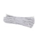 thumbnail image 1 of 1000 piezas de alambre de hierro recubierto de plástico de 0,45 mm, lazos para enrollar cables, organizadores para oficina en casa (blanco), 1 of 5