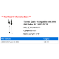 thumbnail image 2 of Throttle Cable - Compatible with 2000 Chevy Suburban 1500 5.3L V8, 2 of 2