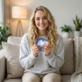 thumbnail image 4 of EclipseJewels Planet Squishy Toy, A Themed Slow Rebound Sensory Ball for Anxiety Relief, Soft Squeeze Planet Stress Relief Toy,Blue, 4 of 5