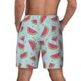 thumbnail image 4 of Goofa Watermelon Printed Men's Swim Trunks Board Shorts Quick Dry Mens Swimming Trunks with Compression Liner,Breathable Fit Hawaii Beach Shorts-XX-Large, 4 of 9