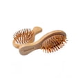 thumbnail image 3 of Set de 2 Cepillos para Cabello de Bolsillo de Bambú Ecowood con Punta Redonda Eco Wood Treatment Kit cepillo cabello bambú de bolsillo, 3 of 8