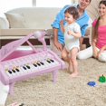 thumbnail image 4 of Soidarity Mini Piano de juguete para niños, 24 teclas, Mini Piano Musical electrónico, teclado de enseñanza, Piano con micrófono, juguetes educativos Accesorios para instrumentos musicales Soidarity OD012613-00, 4 of 6