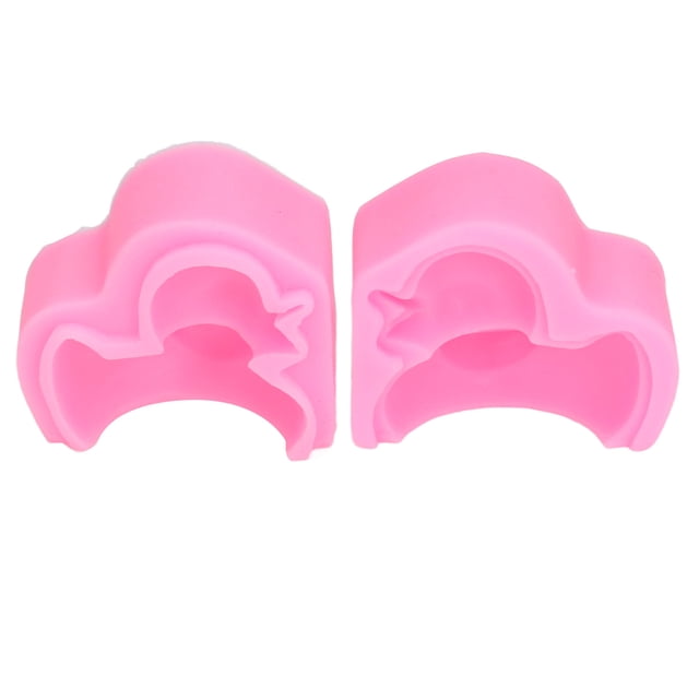 Molde de silicona Jadeshay para fondant pato rosa 2 piezas