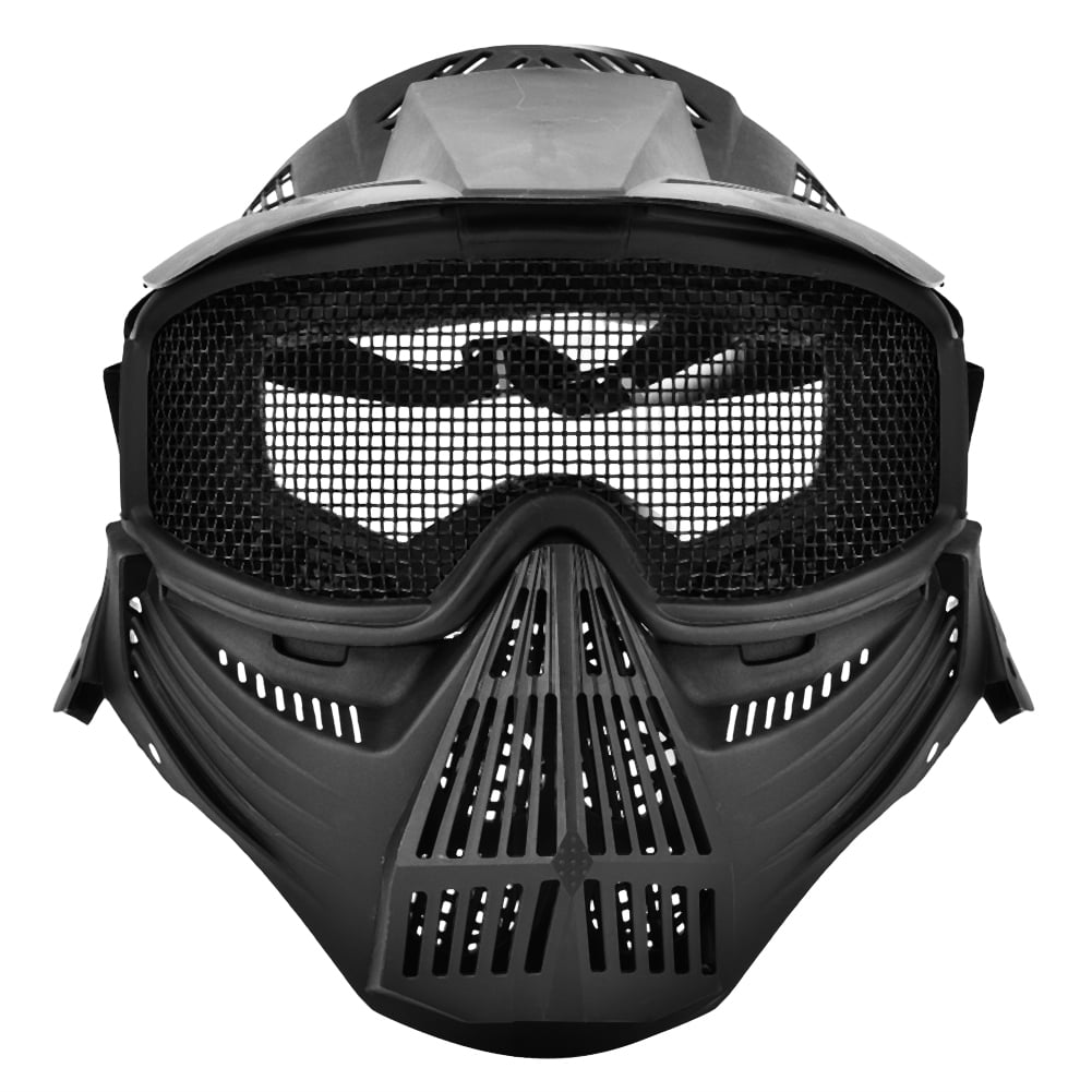Ccdes Full Face Steel Mesh Protective Mask Paintball Tactics Mask