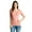 Dusty Salmon, variant on Women's Slim Athletic Fit Vneck Tshirt Half Sleeves Top Jr Size (Black, Small)