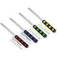 thumbnail image 1 of Unique Bargains 2M/6.5ft Telescopic Handheld Flagpoles,4Set Pointer Stick w Sponge Handle 4color, 1 of 8