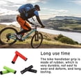 thumbnail image 3 of Soidarity Paquete de 2 manillares de bicicleta MZYRH, manillar de goma para bicicletas de montaña, manillar antideslizante, accesorios Ciclismo Rojo, 3 of 6