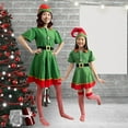 thumbnail image 3 of Elf Women's Christmas Fancy-Dress Costume for Adults, 3 of 6