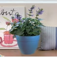 thumbnail image 2 of Deroma USA Jacinto Recycled Plastic Planter, Blue, 6 Inch Opening Diameter, 2 of 7