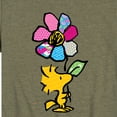thumbnail image 3 of Peanuts - Woodstock With Flower And Pattern - Toddler And Youth Short Sleeve Graphic T-Shirt, 3 of 6