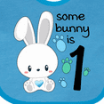 thumbnail image 4 of Inktastic Somebunny is One First Birthday Bunny Boys or Girls Baby Bib, 4 of 4