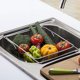 thumbnail image 3 of unbranded Organizador De Fregadero De Cocina En Acero Inoxidable Para Drenaje Y Almacenamiento Eficiente, 3 of 8