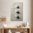 thumbnail image 2 of Elephant Stock Three Zen Stones Wall Art - Vertical Multi Panel Canvas - 3 Pieceliving Room Wall Decor - Photography Wellness Multi Panel - Gray And Decor - 24" x 38", 2 of 8