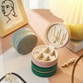 thumbnail image 4 of CNKOO Jewelry Box Category Classification Jewelry Storage Zipper Closure Ring Earring Storage Organizer Box Household Supplies, 4 of 10