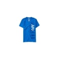 thumbnail image 1 of Aeropostale - Camiseta gráfica con cuello en V Vert para hombre, azul, pequeña Aeropostale Camiseta gráfica, 1 of 1