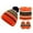 Orange, variant on WEAIXIMIUNG Simari Winter Gloves New Children's Outdoor Warm Hat Neck and Gloves Three Piece Set
