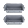 thumbnail image 2 of Molde Grande Para Bloques De Hielo, Versátil, Bandeja Para Bloques De Hielo De Limpieza Simple De Silicona De 2 Piezas, Reutilizable Para Refrigerador, 2 of 7