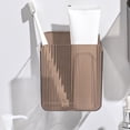 thumbnail image 1 of No-Punch Toothbrush And Toothpaste Storage Basket Wall-Mounted Storage Basket Bedside Remote Control Mobile Phone Storage Basket, 1 of 8
