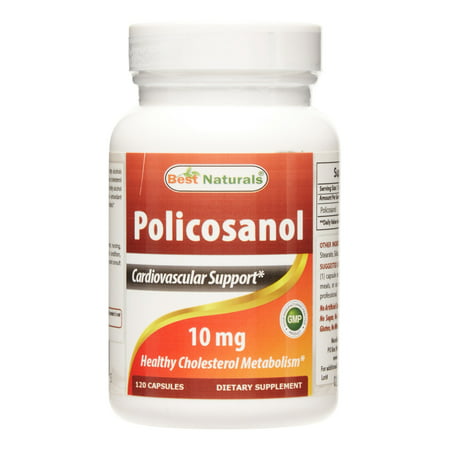 Best Naturals Policosanol 10 mg, 120 Ct (Best Natural Treatment For Menopause)