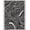 Black, Pattern 2, variant on ODIKA 4' x 6' Machine Washable Non-Slip Area Rug, Op Art Wave High Traffic Rug, Blue, 446746