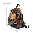 thumbnail image 3 of FORMRS School Backpack with Front Zippered Pocket 12" Student Travel Daypack, Skeleton with Sun, 3 of 6