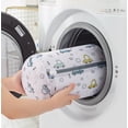 thumbnail image 3 of (Lemon Pattern) Laundry Net for Washing Machine - 6 Travel Laundry Bags, 1 Bra Bag, Extra Large Laundry Bag, Reusable Shirts, Shoes, Underwear, Jackets, Denim Laundry Net, 3 of 4