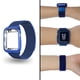 thumbnail image 1 of Correa para Apple Watch  de 41 mm Metálica + Protector lateral de pantalla. Estilo Milanese. Mamá Pulpo  Milanese case lateral, 1 of 5