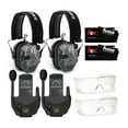 thumbnail image 1 of Walkers Razor Digital Ear Muffs with Walkie Talkie Attachment Bundle (2-Pack), 1 of 7