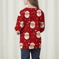 thumbnail image 4 of YUNAFFT Chandail de Noël pour Enfants en Molleton Doublé à Col Rond Manches Longues Haut Décontracté d'Hiver 2-13 Ans, 4 of 7